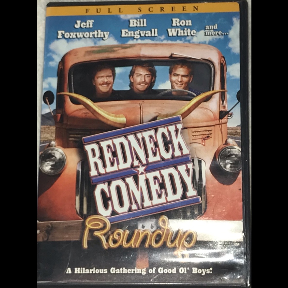 3/$10 “Redneck Comedy Roundup” Starring Jeff Foxworthy - DVD - pre-owned